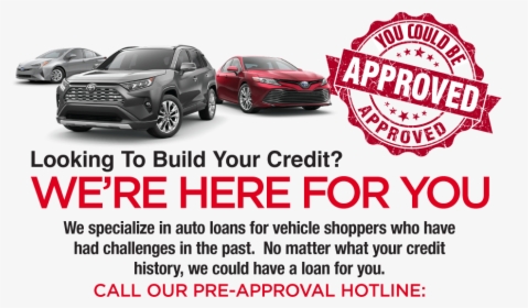 Toyota Of Boerne Speical Finance - Loan Approved Car Toyota, HD Png Download, Free Download