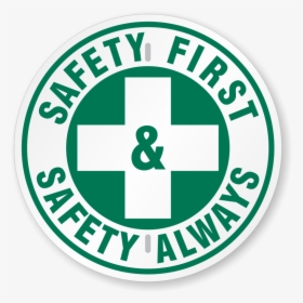 Download And Use Safety First Png Clipart - Construction Safety First Signage, Transparent Png, Free Download