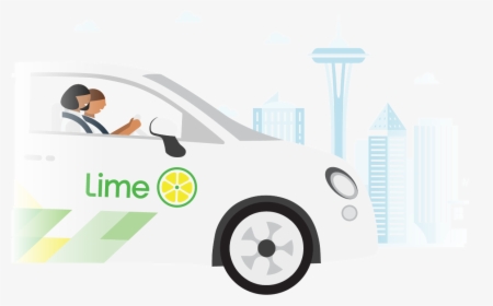 Lime Car, HD Png Download, Free Download