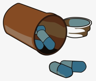 Best Medicine Pictures - Spilled Pill Bottle Clipart, HD Png Download, Free Download