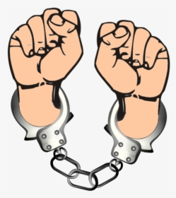 Handcuffs Png File - Handcuffed Clipart, Transparent Png, Free Download