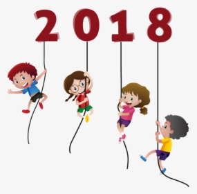 Kids Climbing Cartoon Png, Transparent Png, Free Download