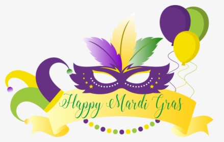 Mardi Tuesday Gras State 2018 Nicholls University Clipart - Happy Mardi Gras 2018, HD Png Download, Free Download
