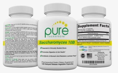 Saccharomyces Boulardii 10 Billion - Albion Di Magnesium Malate, HD Png Download, Free Download