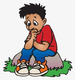 Sad Boy Png - Sad Boy Cartoon Png, Transparent Png, Free Download
