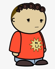 Sad Boy Png Image File - Cartoon Character Sad, Transparent Png, Free Download
