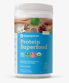 Amazing Grass Protein Superfood, HD Png Download, Free Download