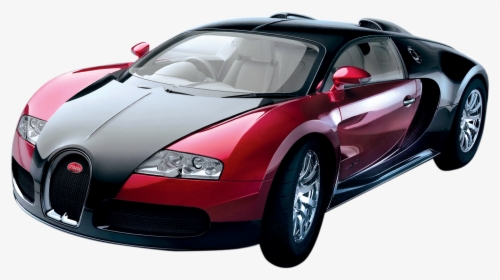Bugatti Veyron Png - Red And Black Bugatti Veyron, Transparent Png, Free Download