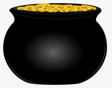 Transparent Blank Gold Coin Png - Clip Art Pot Of Gold, Png Download, Free Download