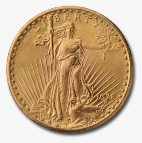 Picture Of $20 Saint-gaudens Gold Coins Xf - Coin Xf, HD Png Download, Free Download