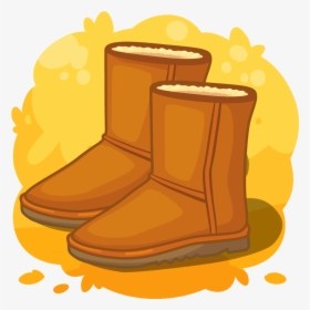 Cozy Sweater Clipart - Boots Ugg Clipart Png, Transparent Png, Free Download