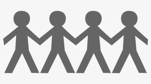 People Holding Hands Clipart, HD Png Download, Free Download