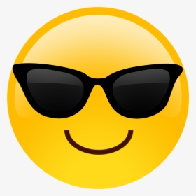 Emoji Transparent Sunglasses Clipart Emoji Pencil And - Cool Emoji, HD Png Download, Free Download