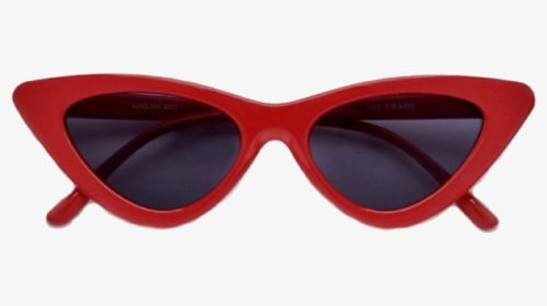 Glasses - Red Vintage Aesthetic Png, Transparent Png, Free Download