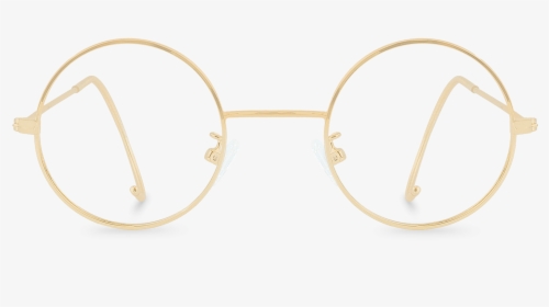 Glasses Png - Harry Potter Glasses Gold Png, Transparent Png, Free Download