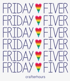 Crafterhours Friday Fiver Graphics Main - Heart, HD Png Download, Free Download