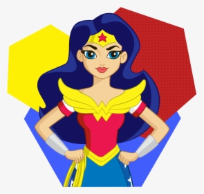 Transparent Super Hero Clip Art - Wonder Woman Super Hero Girls, HD Png Download, Free Download