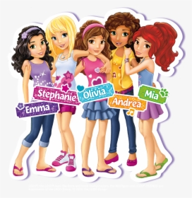 Lego Friends Cartoon, HD Png Download, Free Download