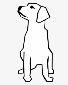 Sitting Dog Clipart - Dog Clip Art Free, HD Png Download, Free Download