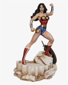Sculpture Wonder Woman Justice League, HD Png Download, Free Download