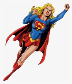 Transparent Supergirl Png - Supergirl Comic, Png Download, Free Download