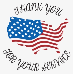 Transparent Thank You Veterans Clipart - America Flag Clipart Transparent Background, HD Png Download, Free Download