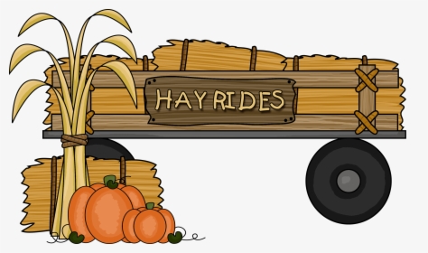 Hayride Autumn Clip Art - Hayride Png, Transparent Png - kindpng