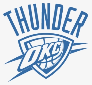 Customization Of Nba Oklahoma City Thunder - Black Okc Thunder Logo, HD Png Download, Free Download