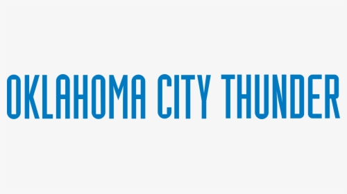 Oklahoma City Thunder Text, HD Png Download, Free Download