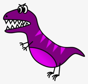 Jazzynico Dino Simple T Rex Svg Clip Arts - Draw Simple T Rex, HD Png Download, Free Download