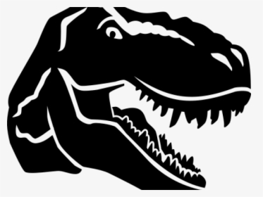 Dinosaur Clipart Skull - T Rex Head Vector, HD Png Download, Free Download