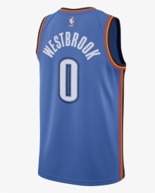Oklahoma City Thunder Png Transparent Images - Russell Westbrook Thunder Jersey, Png Download, Free Download