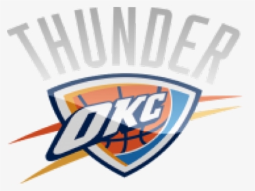 Oklahoma City Thunder Clipart Transparent - Oklahoma Thunder Logo Png, Png Download, Free Download