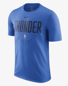 Nike Nba Oklahoma City Thunder Dry Tee - T Shirt Orlando Magic, HD Png Download, Free Download