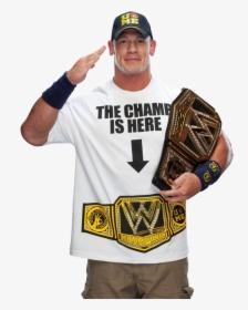 John Cena Png - John Cena Wwe Champion 2013, Transparent Png, Free Download