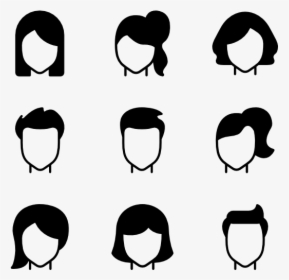 Hairstyles - Hairstyle Icon, HD Png Download, Free Download