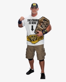John Cena Wwe Champion 2013, HD Png Download, Free Download