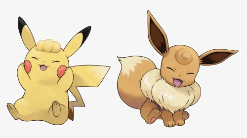 Pokemon Let's Go Eevee Hairstyles, HD Png Download, Free Download