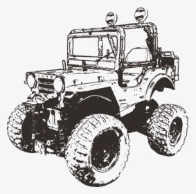 Four-wheeler, Automotive, Old Car, Outdoors, Jeep - Jeep Cj, HD Png Download, Free Download