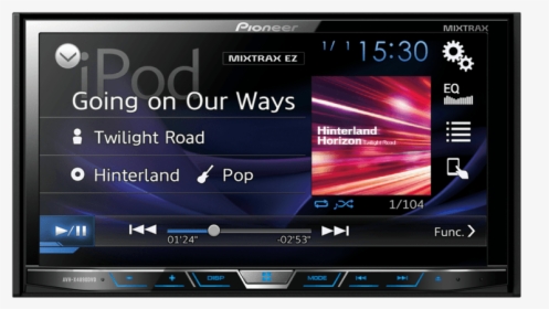 Avh-x4890dvd - Pioneer Dvd Player For Car, HD Png Download, Free Download