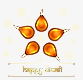 Transparent Diya Png - Happy Diwali Diya Png, Png Download, Free Download