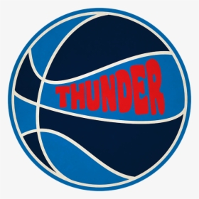 Oklahoma City Thunder Retro - Vintage Portland Trailblazers Logo, HD Png Download, Free Download
