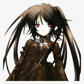 Anime Girl Transparent Goth, HD Png Download, Free Download