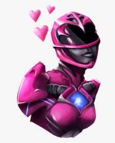 Pink Power Ranger Sticker - Stickers Power Rangers Whatsapp, HD Png Download, Free Download