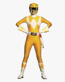 Mighty Morphin Power Rangers The Original 1995 Movie - Power Rangers Mighty Morphin Yellow, HD Png Download, Free Download