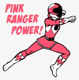 Mighty Morphin Power Rangers-pink Power Ranger Magnet, HD Png Download, Free Download