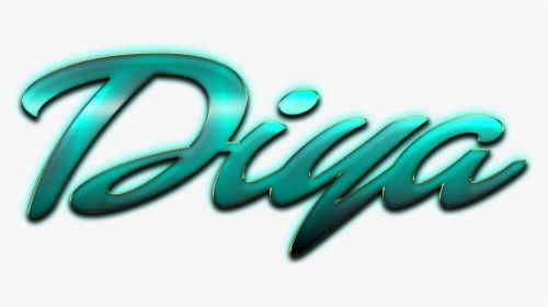 Diya Name Logo Bokeh Png - Diya Name, Transparent Png, Free Download