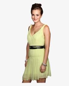 Leighton Meester Png - Cocktail Dress, Transparent Png, Free Download