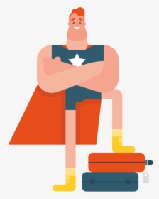 Leave Your Luggage In London With A Hero - Luggage Hero, HD Png Download, Free Download