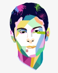 Concentration6 - Portrait Made Of Shapes, HD Png Download, Free Download